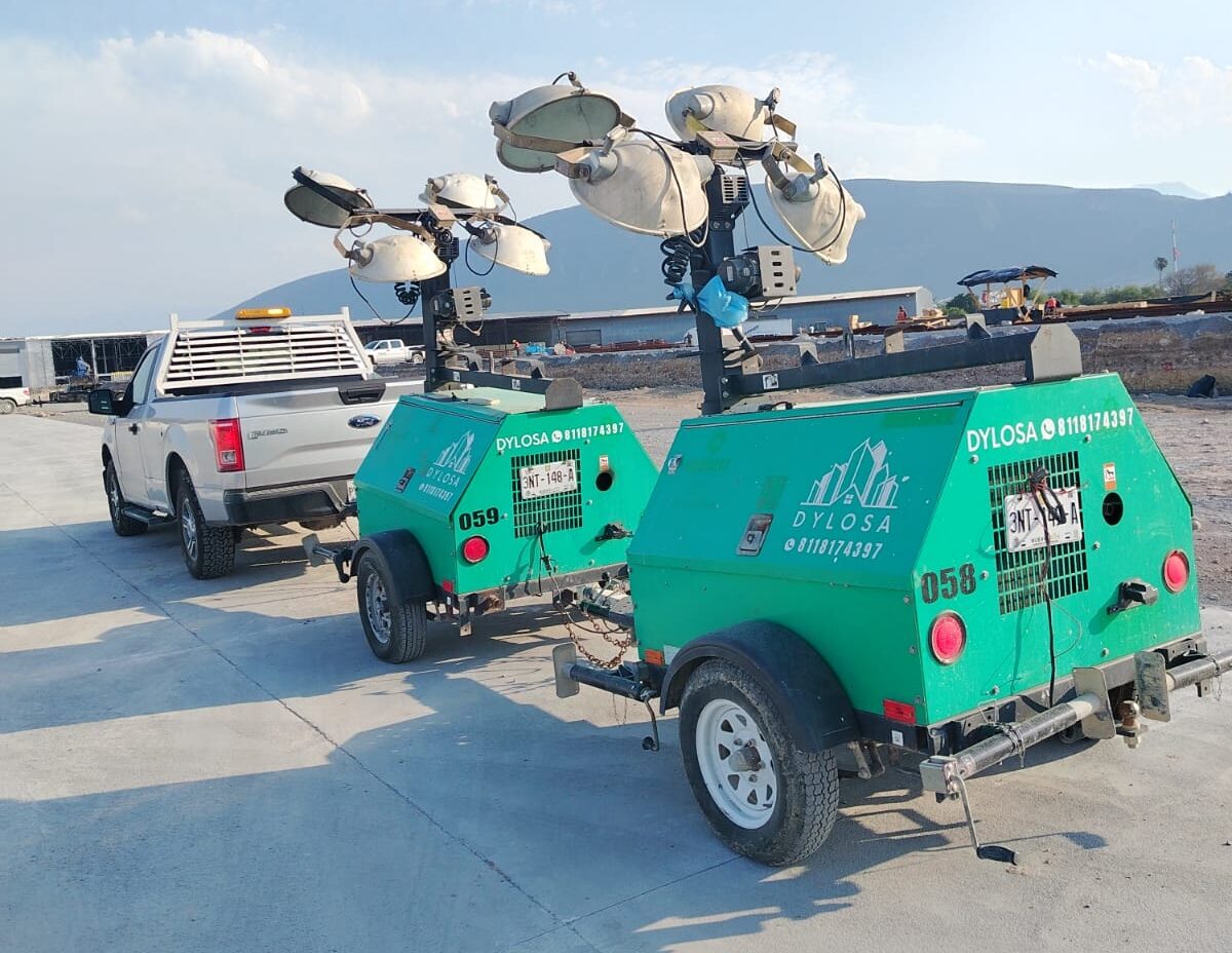 Torre de iluminacion en renta